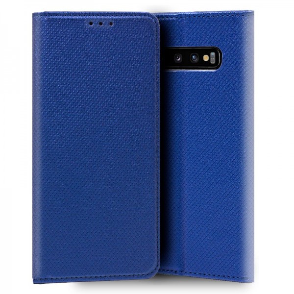 Funda COOL Flip Cover para Samsung G973 Galaxy S10 Liso Azul