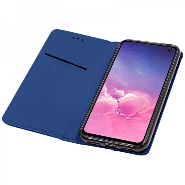 Funda COOL Flip Cover para Samsung G973 Galaxy S10 Liso Azul