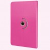 Funda Ebook Tablet 10 pulgadas Polipiel Giratoria Rosa