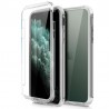 Funda COOL Silicona 3D para iPhone 11 Pro Max (Transparente Frontal + Trasera)