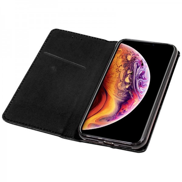 Funda COOL Flip Cover para iPhone XS Max Liso Negro