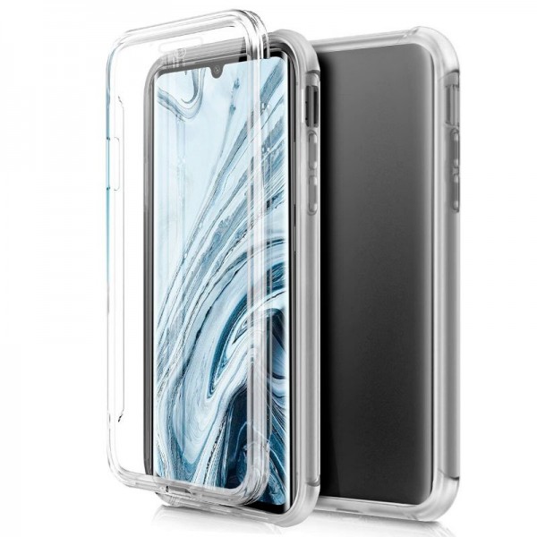 Funda COOL Silicona 3D para Xiaomi Mi Note 10 / Mi Note 10 Pro (Transparente Frontal + Trasera)