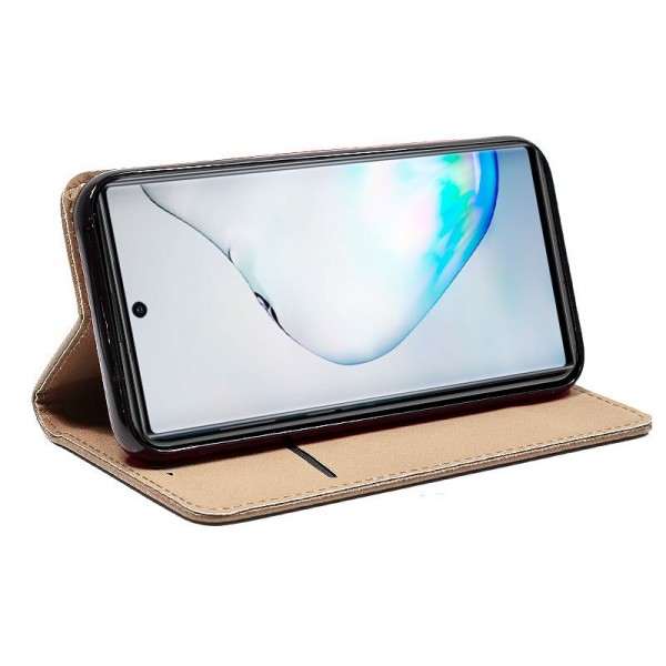 Funda COOL Flip Cover para Samsung N975 Galaxy Note 10 Plus Liso Beige