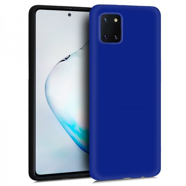 Funda COOL Silicona para Samsung N770 Galaxy Note 10 Lite (Azul)