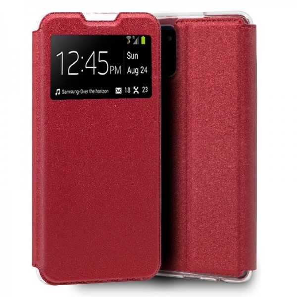 Funda COOL Flip Cover para Samsung G770 Galaxy S10 Lite Liso Rojo