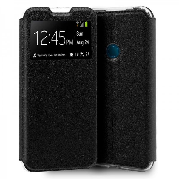 Funda COOL Flip Cover para Alcatel 1S (2020) / Alcatel 3L (2020) Liso Negro