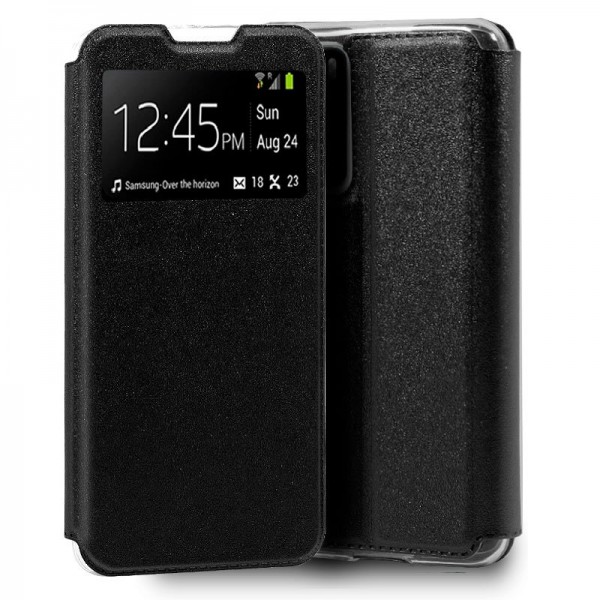 Funda COOL Flip Cover para Huawei P40 Liso Negro