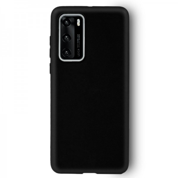 Funda COOL Silicona para Huawei P40 Pro (Negro)