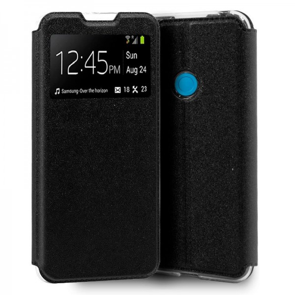 Funda COOL Flip Cover para Realme C3 / Realme 6i Liso Negro