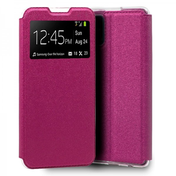 Funda COOL Flip Cover para Samsung A415 Galaxy A41 Liso Rosa