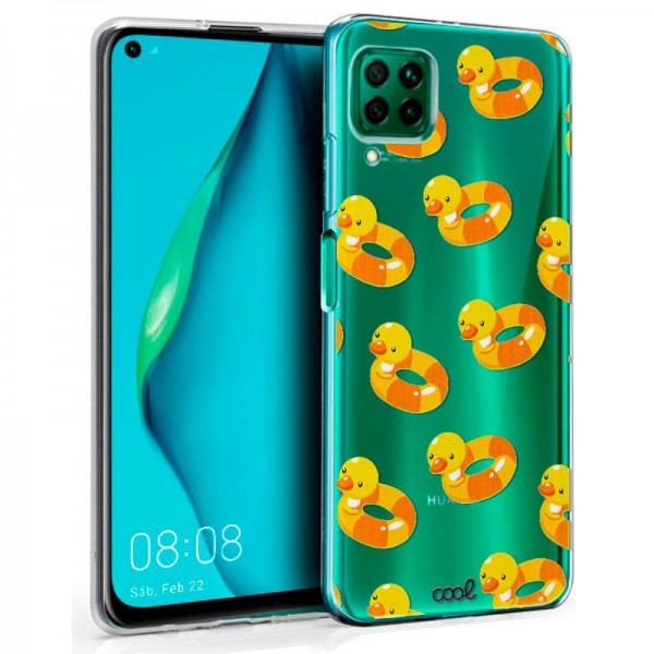 Carcasa COOL para Huawei P40 Lite Clear Patos