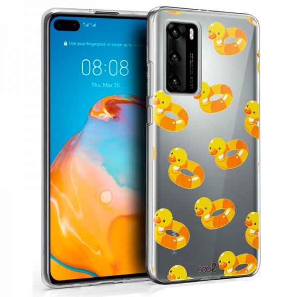 Carcasa COOL para Huawei P40 Pro Clear Patos