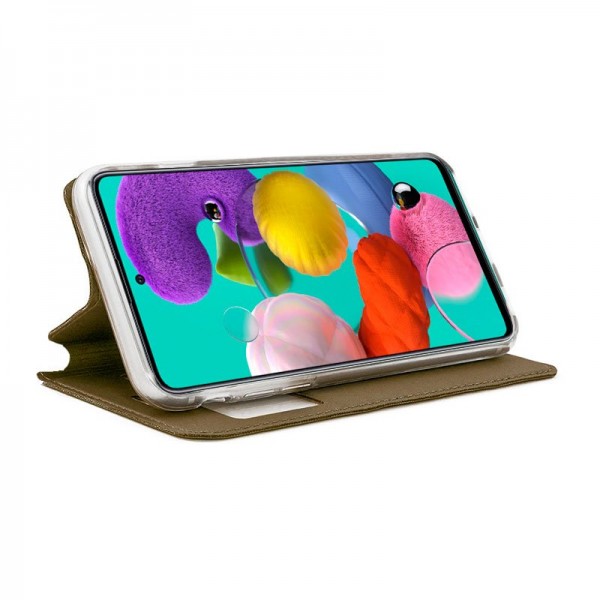 Funda COOL Flip Cover para Samsung A515 Galaxy A51 Liso Bronce