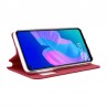 Funda COOL Flip Cover para Huawei P40 Lite E Liso Rojo