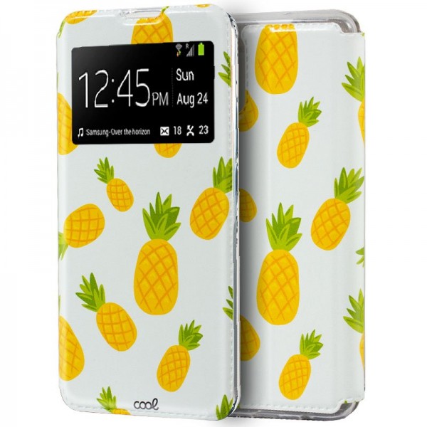 Funda COOL Flip Cover para Samsung N770 Galaxy Note 10 Lite Dibujos Piñas