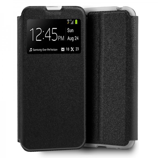 Funda COOL Flip Cover para ZTE Blade A5 2020 Negro