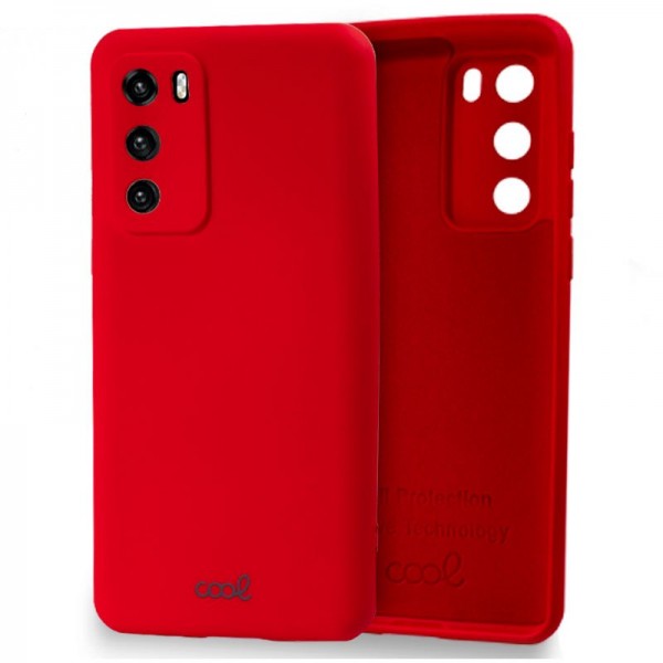 Carcasa COOL para Huawei P40 Cover Rojo