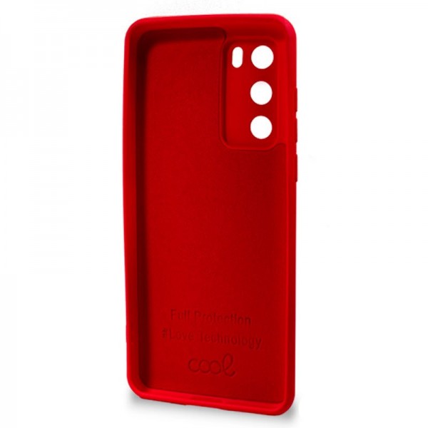 Carcasa COOL para Huawei P40 Cover Rojo