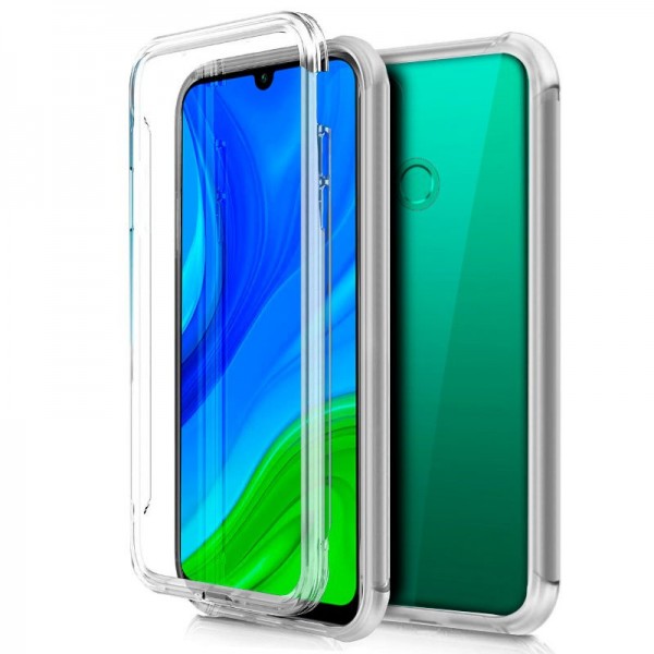 Funda COOL Silicona 3D para Huawei P Smart 2020 (Transparente Frontal + Trasera)