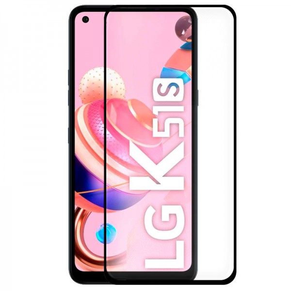 Protector Pantalla Cristal Templado COOL para LG K51s (FULL 3D)