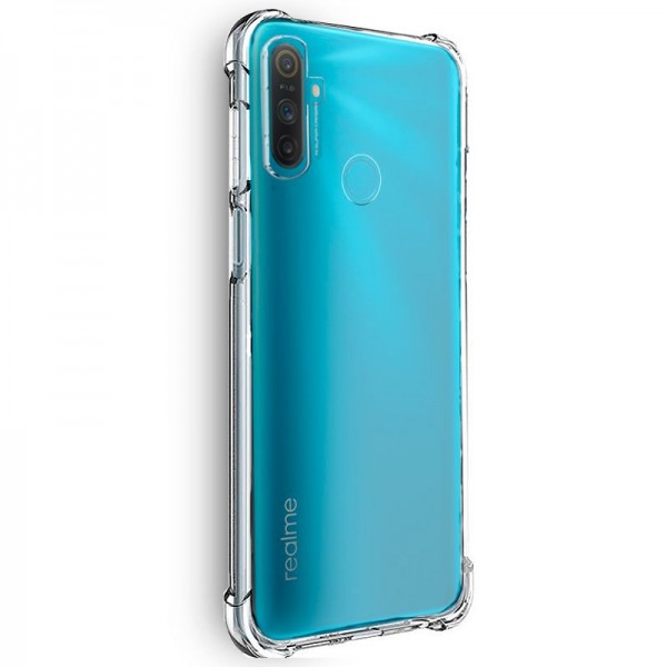 Carcasa COOL para Realme C3 AntiShock Transparente