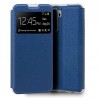 Funda COOL Flip Cover para Huawei P40 Lite 5G Liso Azul