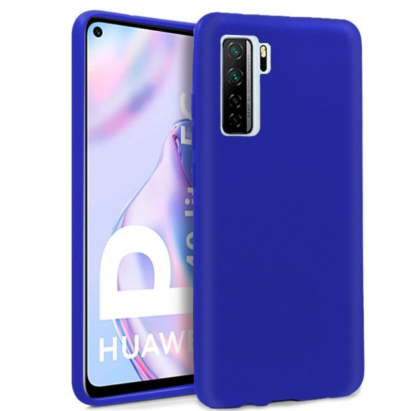 Funda COOL Silicona para Huawei P40 Lite 5G (Azul)