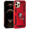 Carcasa COOL para iPhone 12 Pro Max Hard Anilla Rojo