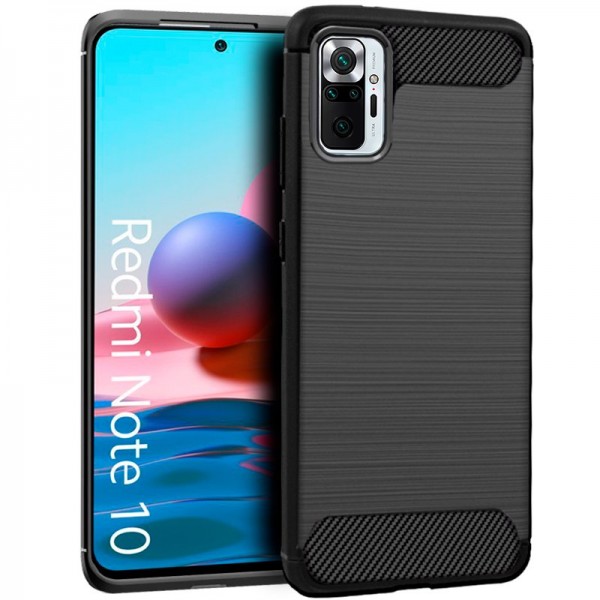 Carcasa COOL para Xiaomi Redmi Note 10 / Note 10s / Poco M5s Carbón Negro