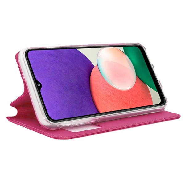 Funda COOL Flip Cover para Samsung A226 Galaxy A22 5G Liso Rosa