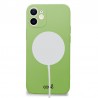 Carcasa COOL Para iPhone 12 mini Magnética Cover Pistacho