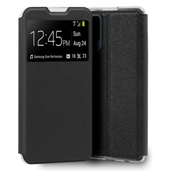 Funda COOL Flip Cover para Vivo V21 5G Liso Negro