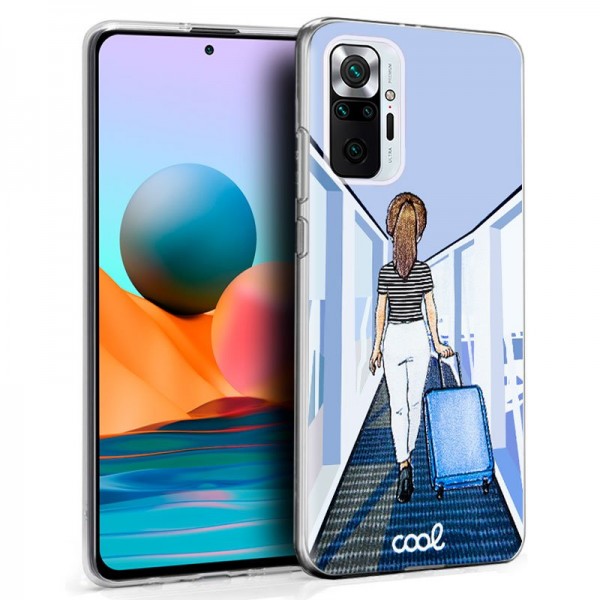 Carcasa COOL para Xiaomi Redmi Note 10 Pro Dibujos Travel