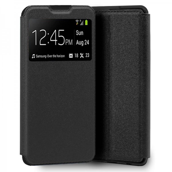 Funda COOL Flip Cover para Wiko Y51 Liso Negro