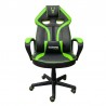 Silla gamer woxter stinger station alíen verde y negro