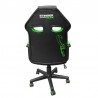 Silla gamer woxter stinger station alíen verde y negro