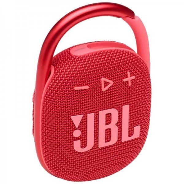 Altavoz con bluetooth JBL clip 4 rojo