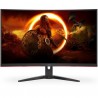 Monitor Gaming AOC 31.5"curvo QHD CQ32G2SE/BK negro