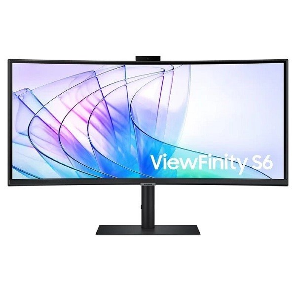 Monitor Profesional SAMSUNG ViewFinity S6 34" UWQHD S34C652VAU curvo negro