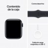 Apple Watch SE 2023 GPS 40mm aluminio sport band S/M negro medianoche