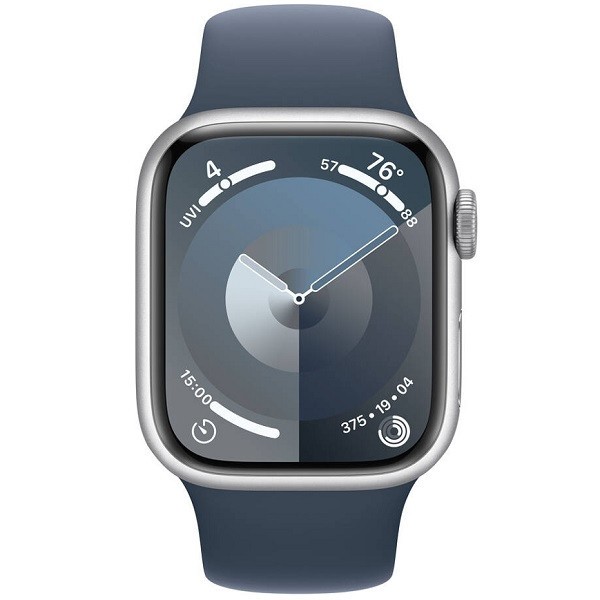 Apple Watch Serie 9 GPS 41mm aluminio sport band S/M azul