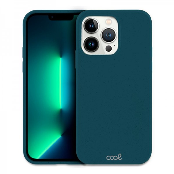 Carcasa COOL para iPhone 13 Pro Eco Biodegradable Azul