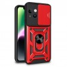 Carcasa COOL para iPhone 14 Hard Ring Rojo