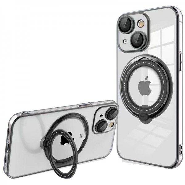 Carcasa COOL para iPhone 14 Magnética Ring Negro