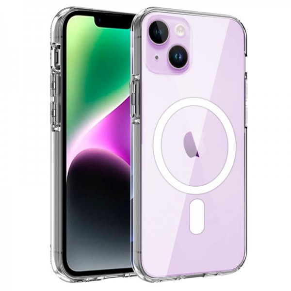 Carcasa COOL para iPhone 14 Magnética Transparente