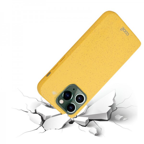 Carcasa COOL para iPhone 14 Pro Eco Biodegradable Amarillo