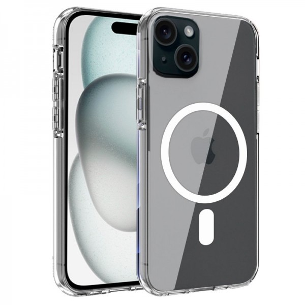 Carcasa COOL para iPhone 15 Magnética Transparente