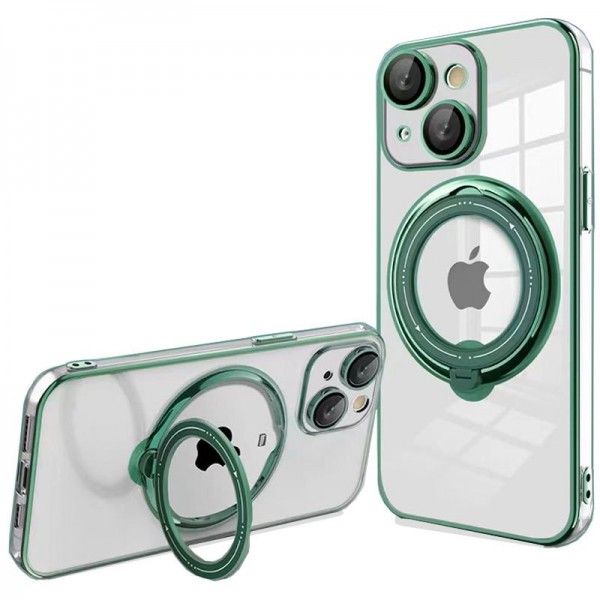 Carcasa COOL para iPhone 15 Plus Magnética Ring Verde