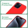 Carcasa COOL para iPhone 15 Pro Eco Biodegradable Rojo