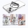 Carcasa COOL para iPhone 15 Pro Magnética Ring Plata